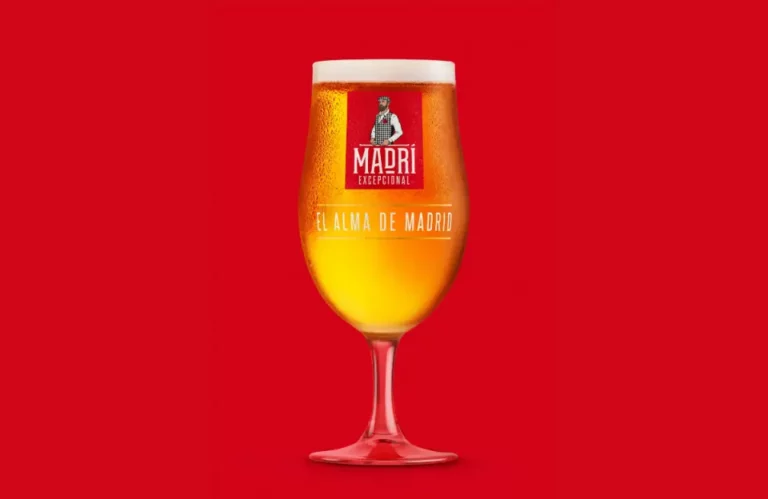 A glass of Madri