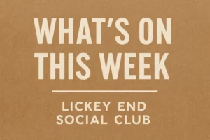 Whats on this week