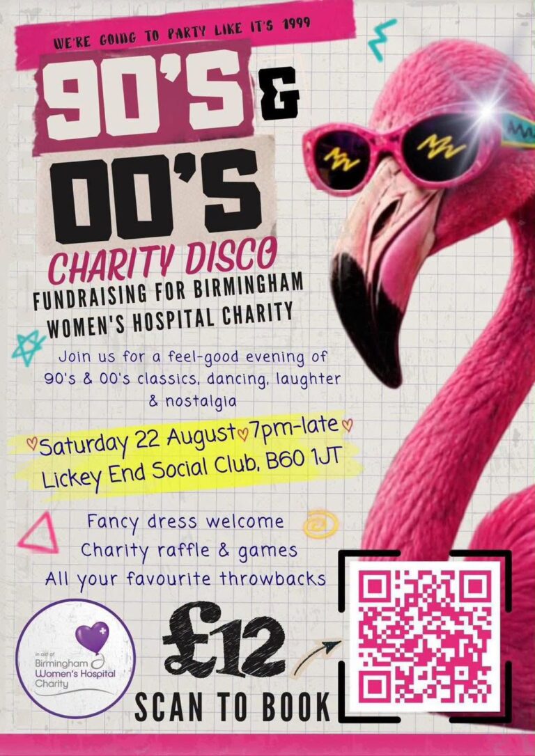 80s & 00s Charity Disco