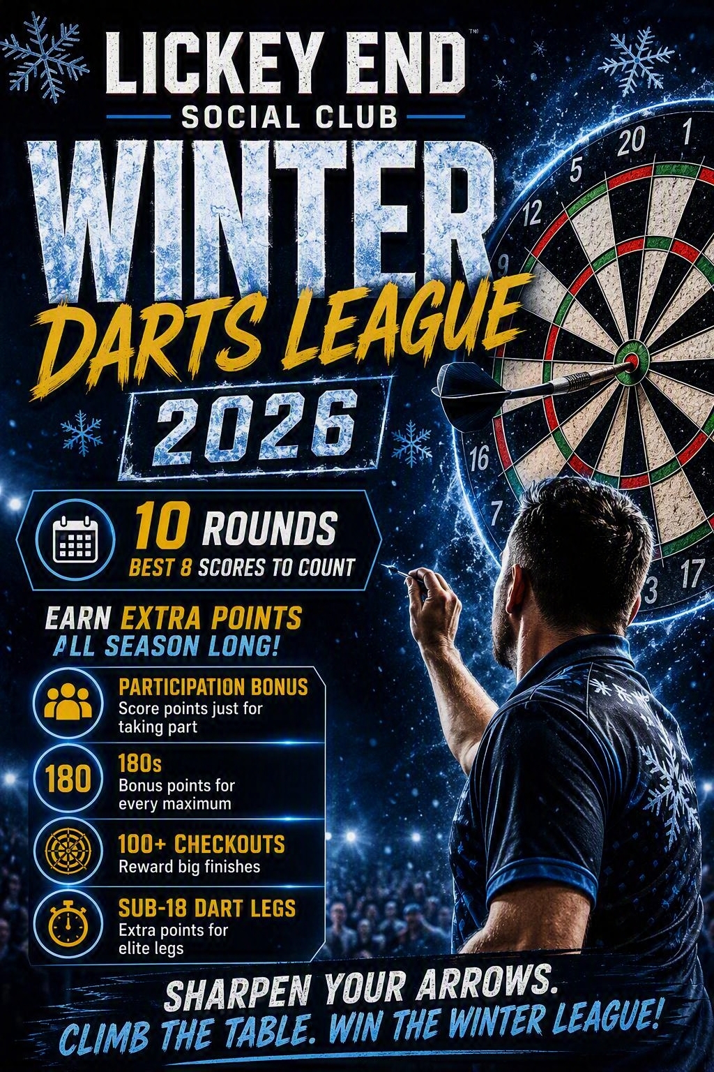 LESC Winter Darts League 2026