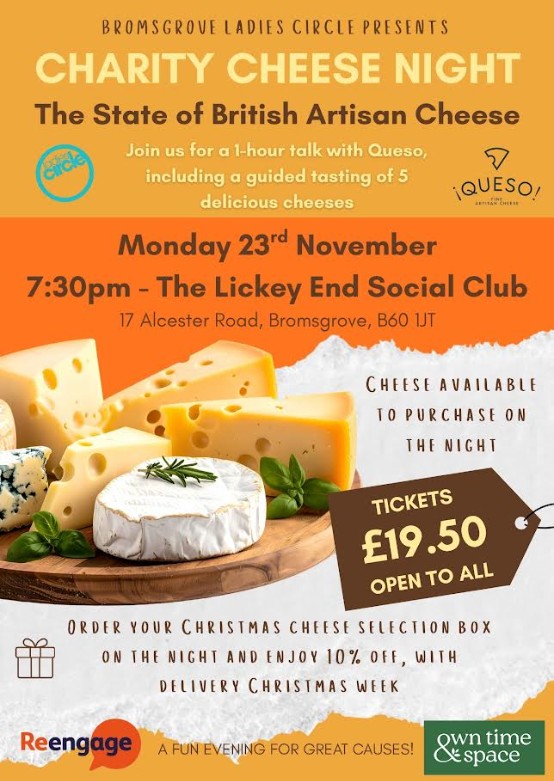 Charity Cheese Night